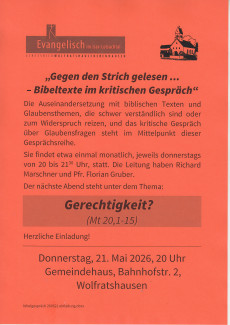 Plakat Gegen den Strich gelesen