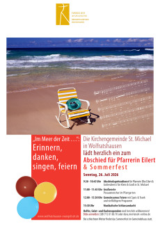 Plakat Sommerfest WOR