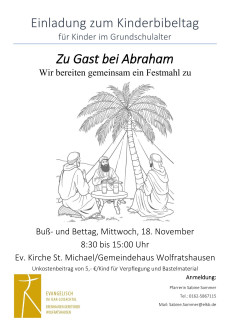 Plakat Kinderbibeltag
