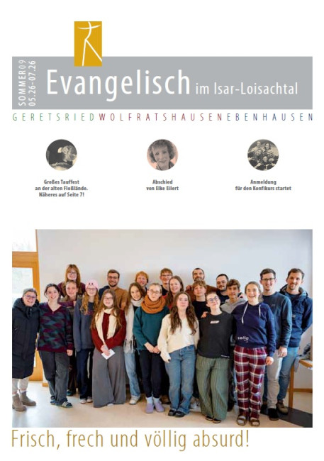 Titelblatt neueste Ausgabe Kirchenzeitung